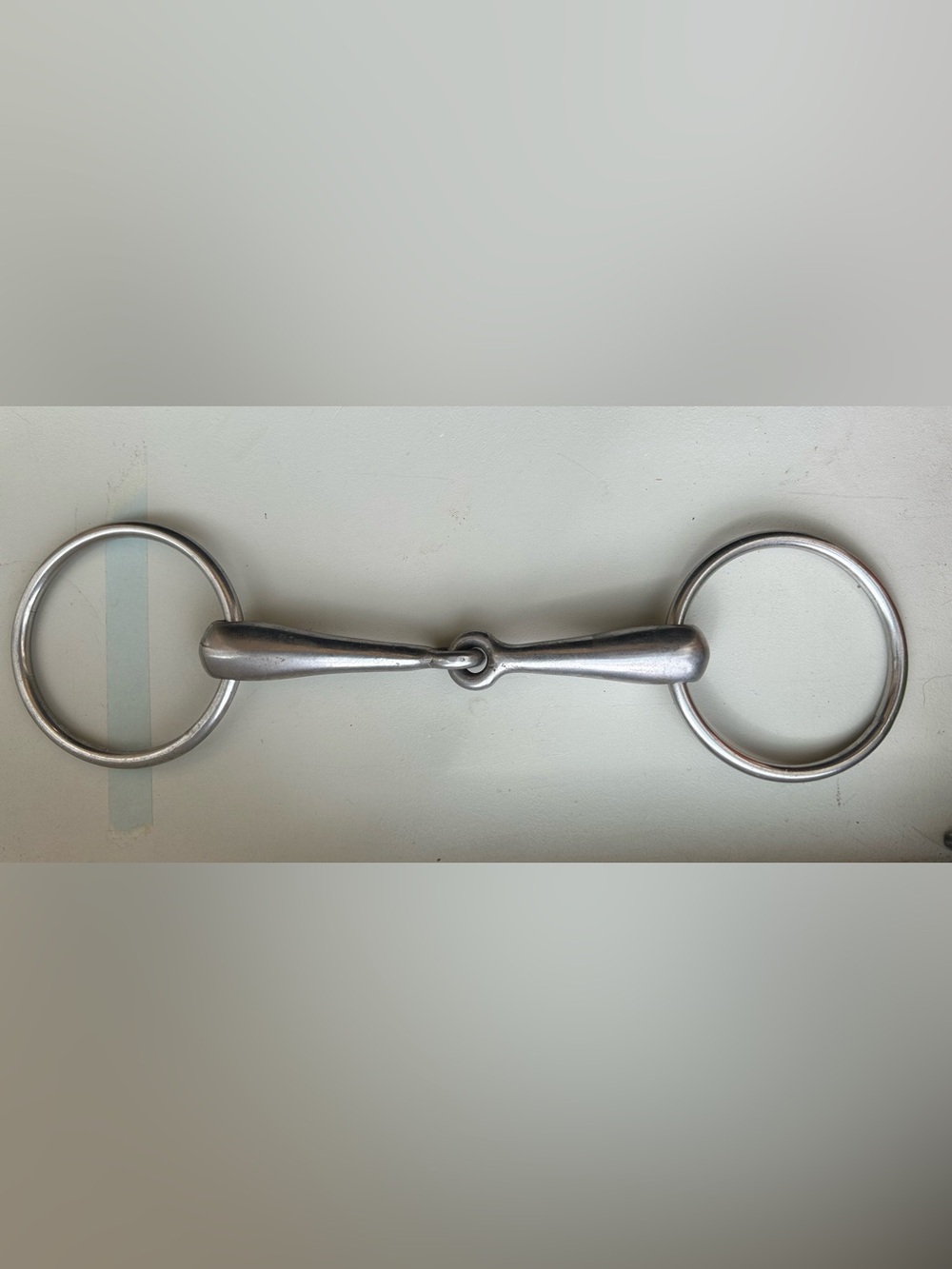 Single-Jointed Loose Ring Snaffle Bit